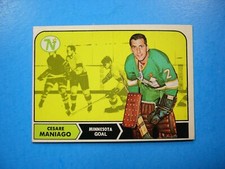 1968/69 O-PEE-CHEE NHL HOCKEY CARD #44 CESARE MANIAGO EX/NM SHARP!! 68/69 OPC