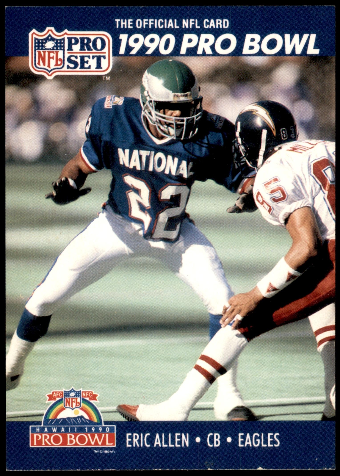 Eric Allen #379 1990 Pro Set
