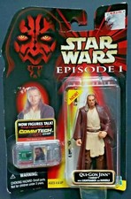 1999 Star Wars Black Series Episode 1 Qui-Gon Jinn Action Figure NIP U36