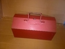 BRITISH MADE - TOOL BOX - ALL STEEL - WITH TOOL TRAY - ROEBUCK