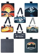 NEW Columbia Outdoor Blanket, 72”x72” Choice of Designs 1796228 Waterproof Outer