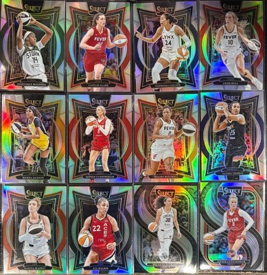 2025 Select WNBA Silver, Green Ice, Green Flash, Pink Flash Prizm Pick Your Card