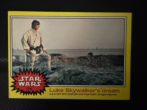 1977 Topps Star Wars #176 Luke Skywalker's dream — TAG (grade unconfirmed)