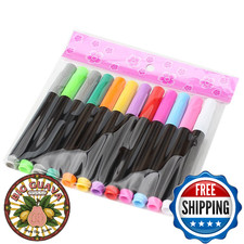 Liquid Chalk Markers for Blackboards - Water-Soluble Color Dry Erase Marker Pens
