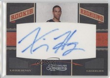 2010 Timeless Treasures Rookie Recruits Silver 18/25 Xavier Henry #112 Auto 8f4