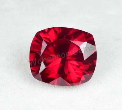 Natural Blood Red Ruby 14.40 Ct Cushion Master Shape Certified Loose Gemstone