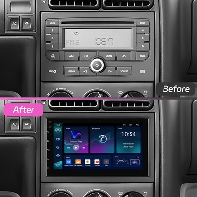 7'' For VW Golf 4 IV 1996-2015 Car Stereo Radio Carplay Android 15 GPS WIFI 64GB