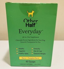 Other Half Everyday - Dog Multivitamin Supplement 60 Scoops NEW SEALED 2027