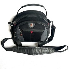 SwissGear by Wenger 'The Sherpa' Padded Double Zipper Camera Bag 3 Pockets EUC