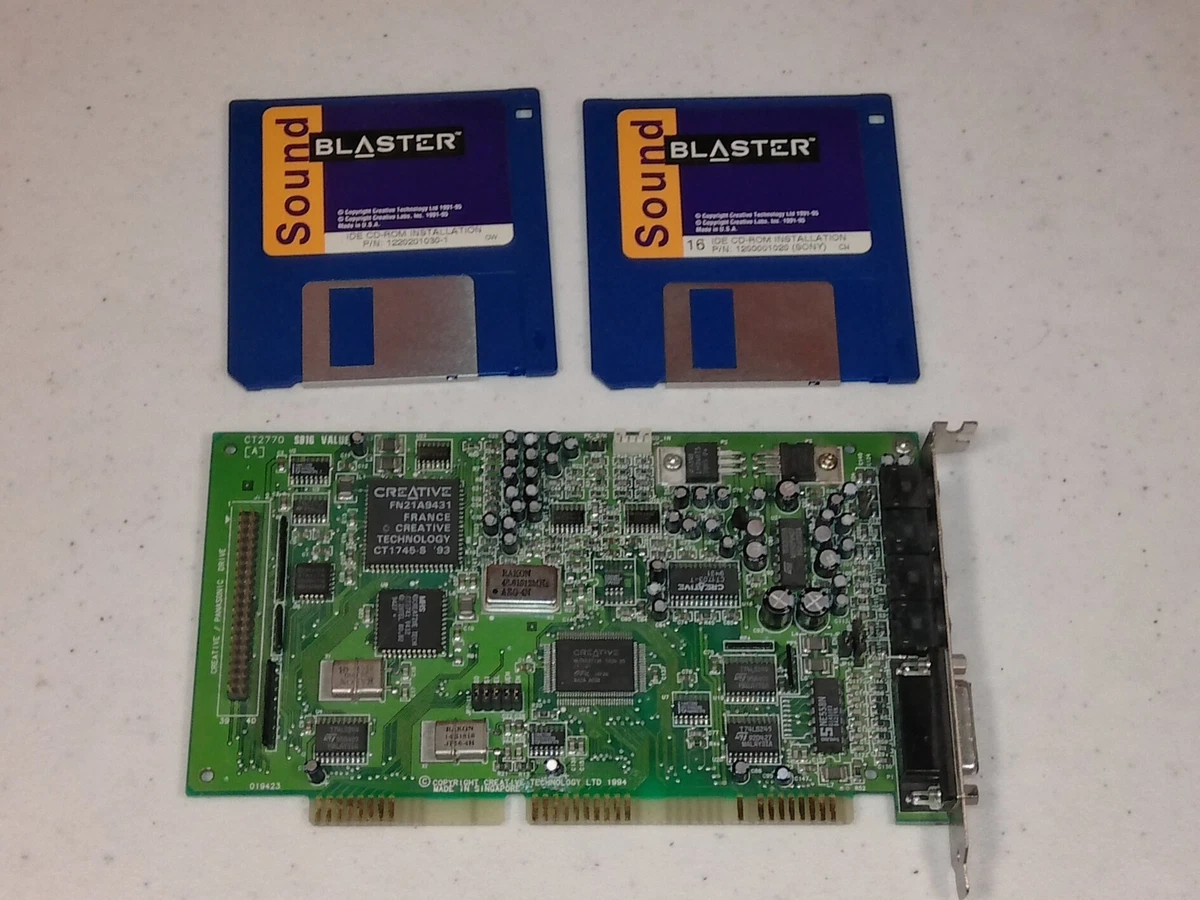 Creative Computer ISA Internal Sound Cards for sale - eBay