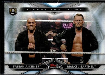 2020 Topps WWE Finest #TT-17 Marcel Barthel / Fabian Aichner Finest Tag Teams