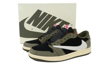 Buy Size 8.5 - Travis Scott x Air Jordan 1 OG SP Low Black Olive