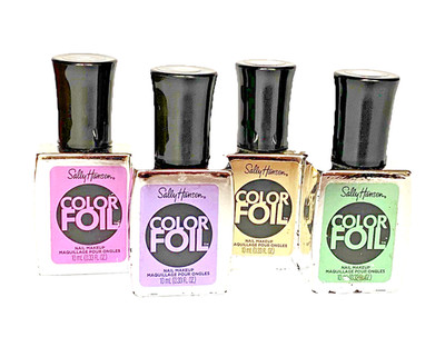 Sally Hansen Color Foil Nail Makeup - Assorted Colors - Metallic Nail Polish
