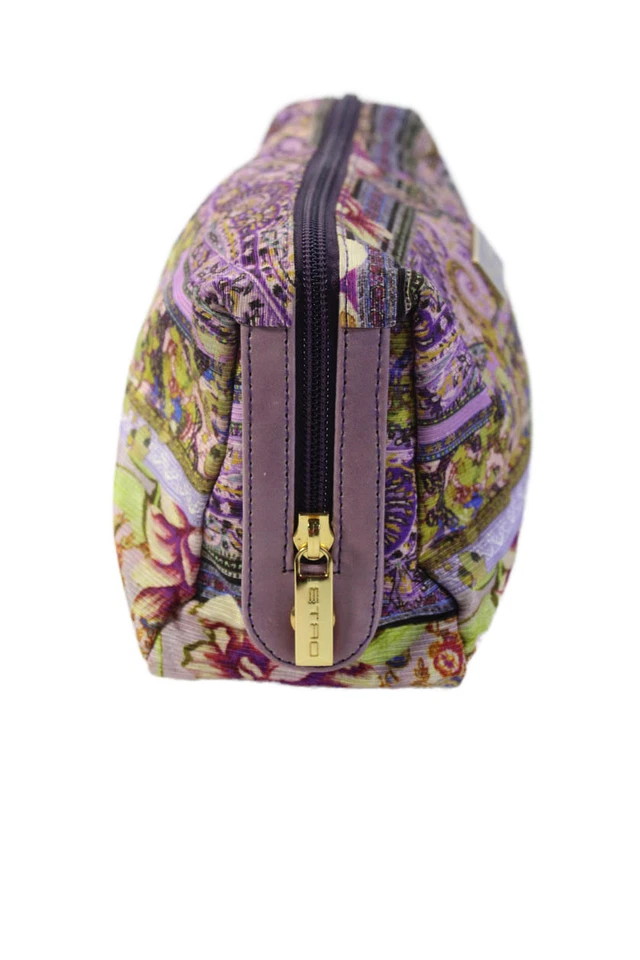 Mini bolso de mano cosmético floral con cierre de cremallera Etro para mujer Foto 3 de 4