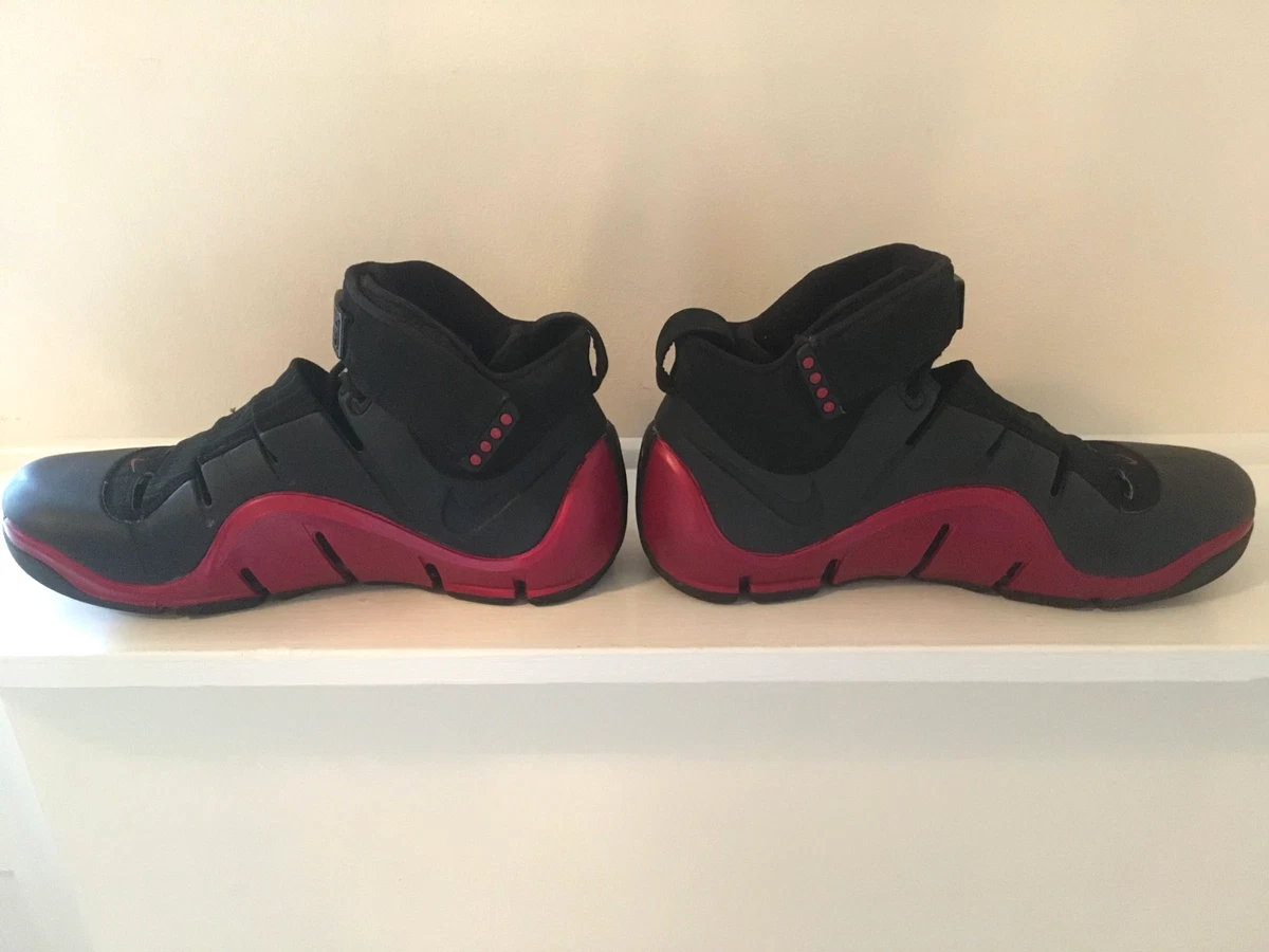 Nike Zoom LeBron 4 Black Crimson for Sale | Authenticity