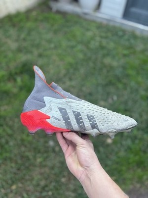 Adidas Predator Freak + FG Demonskin Orange Sz 13 White Grey