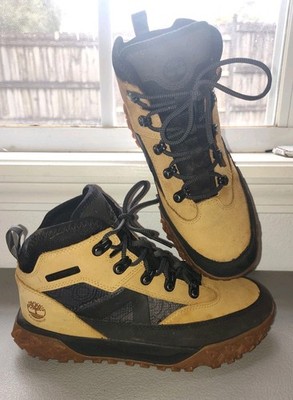 Timberland GreenStride Motion 6 Black And Tan Sz 5.5 Boys