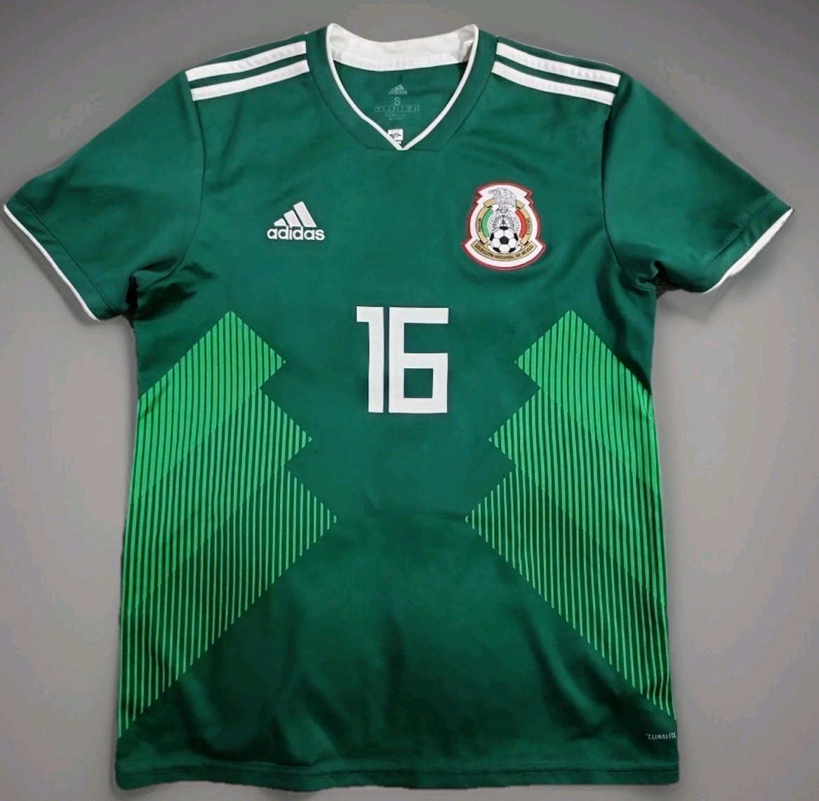 Jersey Mexican National Team 2018 16 H Herrera Small ⚽️