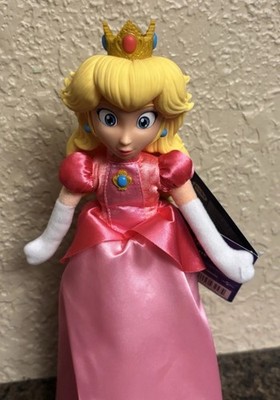 NWT Super Mario Galaxy Movie Princess Peach Plush 2026 Jakks