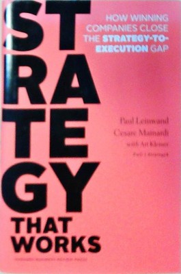 Strategy That Works: How Winning Companies Close the Strategy-to-Execution Gap L