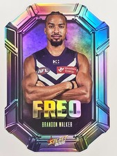 2026 AFL Footy Stars Octane Team Colours O54 Brandon Walker - Fremantle Dockers