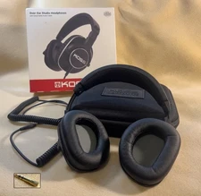Koss Pro4S Over-Ear Stereo Studio Headphones – Coiled Cable  - MINT CONDITION