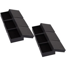 6 Pcs Small Decorative Box Jewelry Boxes with Sponge Pad Container