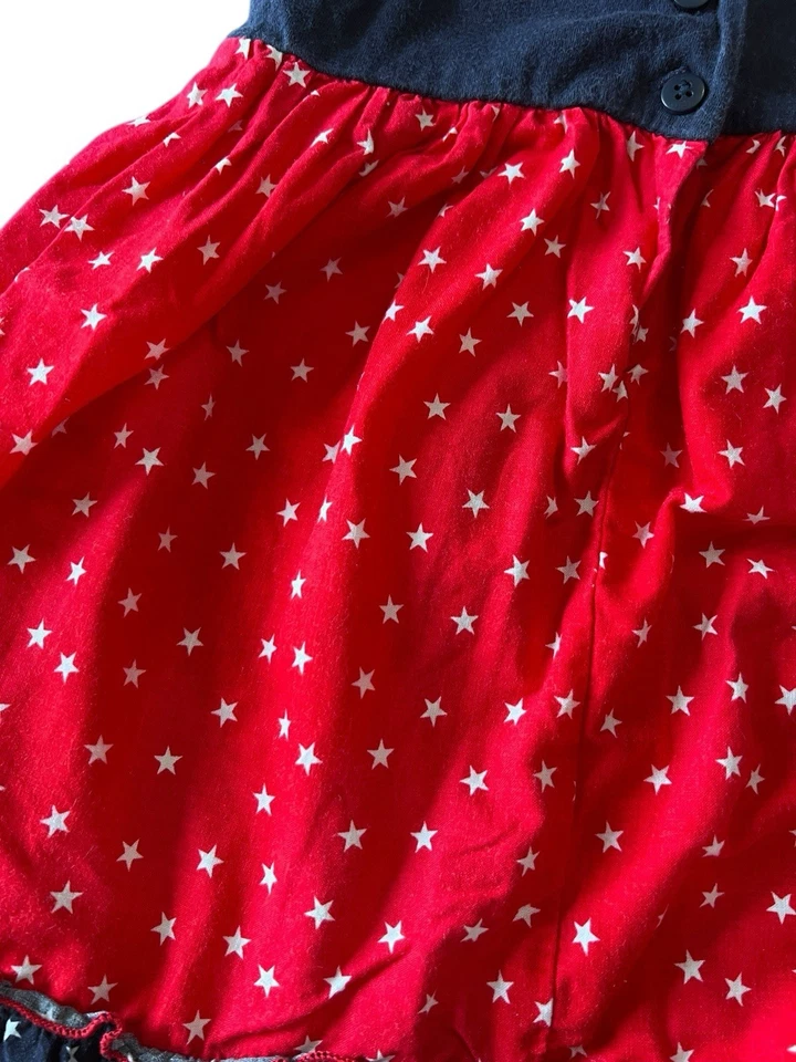 Sophie Rose Dress 18M Red White Blue Stars Patriotic Sundress 4th of July - Image 4 of 4