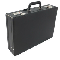 Executive Faux Leather Business Briefcase Attaché Case  Travel Office Bag Work