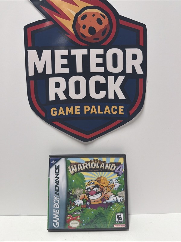 Wario Land 4 (Nintendo Game Boy Advance GBA) Authentic Cartridge - Ships Today