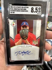 2006 UD Ultimate Collection Rookie Signatures /180, Jonathan Papelbon 134 Auto