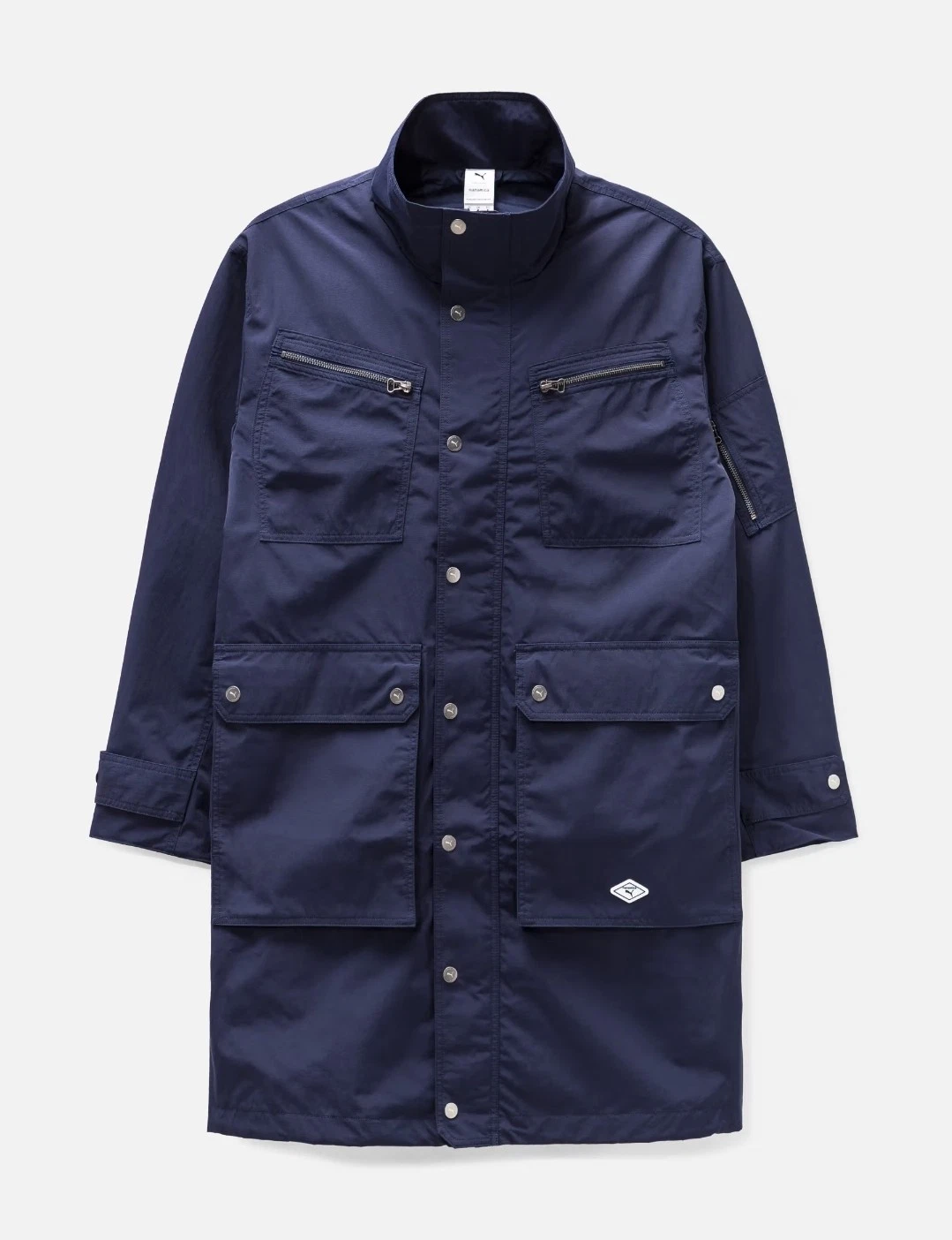 Cappotto Puma Tessuto Full Zip X Nanamica Uomo Blu Casual Sportivo Capispalla 53985106