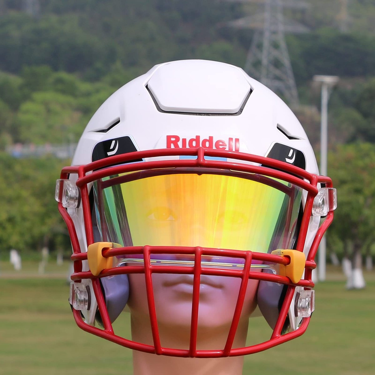 Speedflex Tinted Football Visors NXTRND VZR1® Purple Football Visor