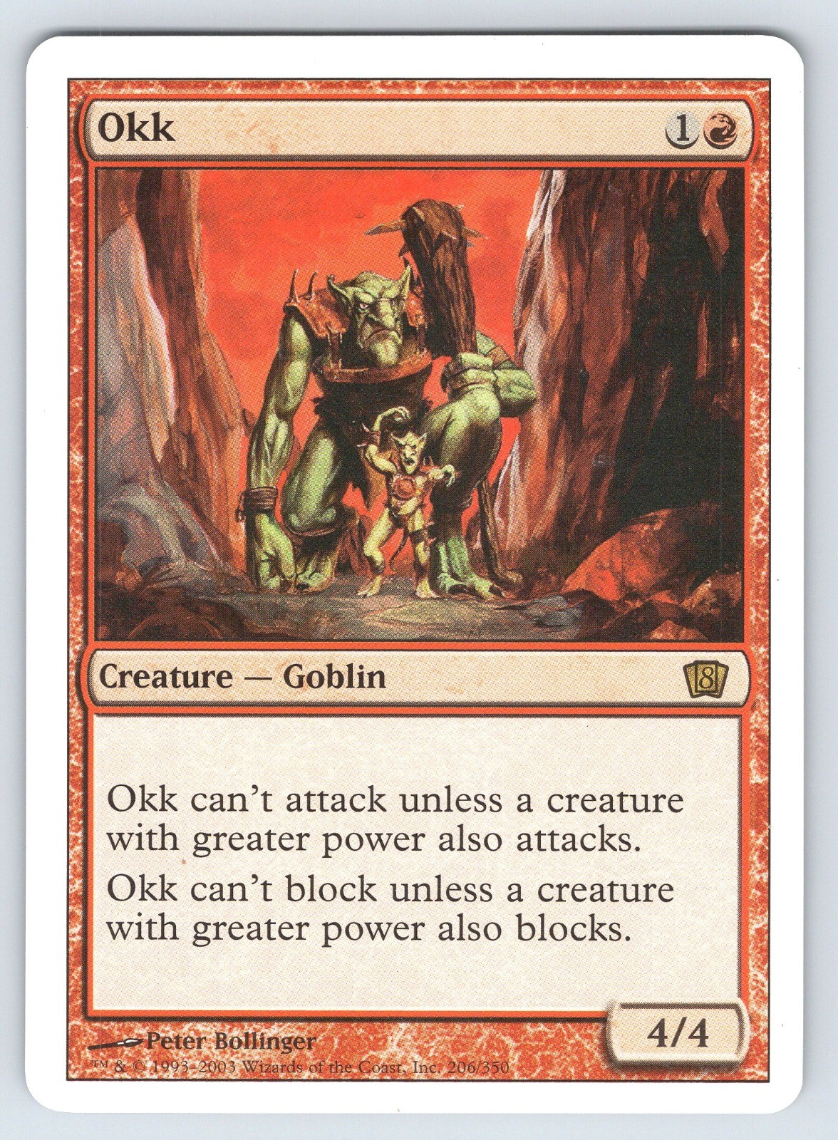 Okk R 8th Edition 206 LP