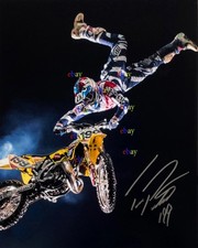 Travis Pastrana NITRO CIRCUS FMX Motocross Signed 8x10 Autographed Photo Reprint