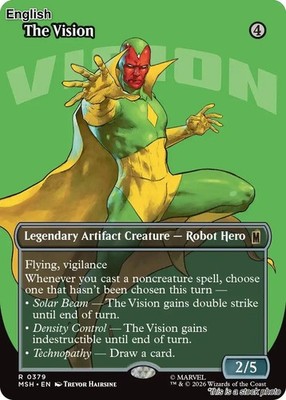 The Vision (Borderless) NM [MSH - 379] EN