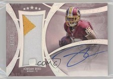 2013 Topps Five Star Rookie Rainbow 12/25 Jordan Reed #139 Jumbo Patch Auto 0f8