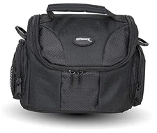 I3ePro Medium Soft Padded Digital SLR Camera Travel Case/Bag with Clip-on 