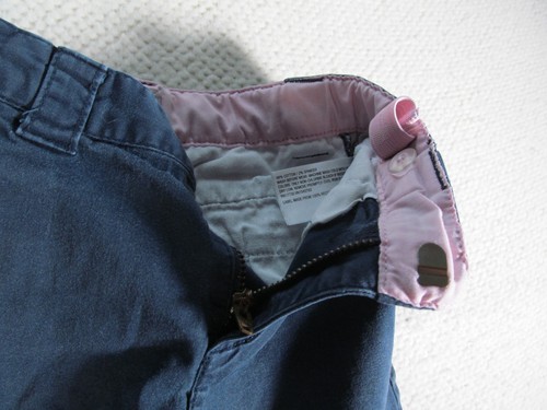Cute Cat And Jack Girls Bermuda School Uniform Jean Shorts Size 5 - Picture 7 of 11
