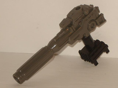 G1 TRANSFORMER MICROMASTER BASE GROUNDSHAKER LARGE GUN LOT # 1 ''CLEANED'' MINTY