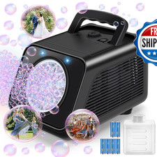 Kizmore Bubble Machine Automatic Bubble Blower For Kids Battery Operated Bubble