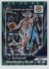 2024-25 Panini Donruss Optic Green Seismic Prizm TJ McConnell #67 1ny5