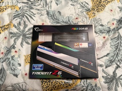 G. SKILL Trident Z5 RGB 64GB (32GBx2) DDR5-6400 DIMM Memory Kit CL32-39-39-102