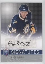 2008-09 Upper Deck Be a Player Signatures Brad Boyes #S-BB Auto 0f8