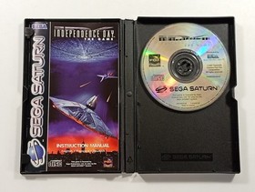 INDEPANDANCE DAY SEGA SATURN PAL-EURO (COMPLETE - GOOD CONDITION OVERALL)