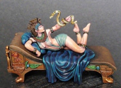 1/32 54mm Resin Model Kit Beautiful Girl Princess of Egypt Unpainted