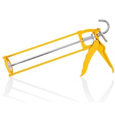 9 Inch Drip-Free Caulking Gun with Steel Frame