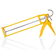 9 Inch Drip-Free Caulking Gun with Steel Frame