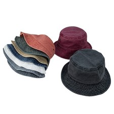 Bucket Hat Cap Cotton Fishing Boonie Brim visor Sun Safari Summer Men Camping