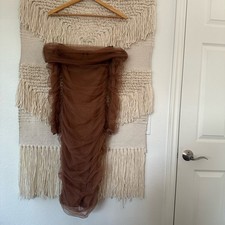 House of CB Anais Tulle Midi Dress sz small